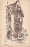 C1930 EXETER  - OLD MOL´S COFFEE AND ST MARTIN´S CHURCH - WORTH & CO - Exeter