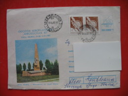 TIRGU MURES-MONUMENTUL LUI AUREL VLAICU - Lettres & Documents