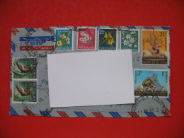 AIR MAIL,8 STAMPS - Lettres & Documents