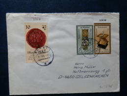 36/376   LETTRE   DDR - Horloges