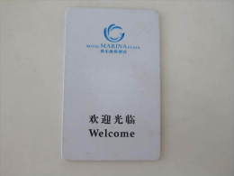 China Hotel Key Card,Royal Marina Plaza Hotel,Guangzhou(with A Little Scratch) - Sin Clasificación