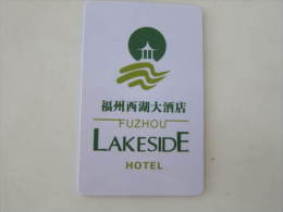 China Hotel Key Card,Lakeside Hotel,Fuzhou - Ohne Zuordnung