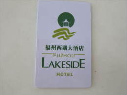 China Hotel Key Card,Lakeside Hotel,Fuzhou - Unclassified