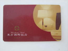 China Hotel Key Card,Mandarin Hotel - Sin Clasificación