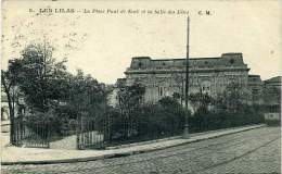 93 LES LILAS ++ La Place Paul De Kock Et La Salle Des Fêtes ++ - Les Lilas