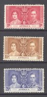 Antigua, 1937 Coronation Very Fine Light MM - 1858-1960 Colonia Británica