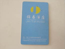 China Hotel Key Card,Jin Tai  Hotel - Unclassified