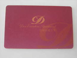 China Hotel Key Card,Dan Executive Apartment,Guangzhou - Unclassified