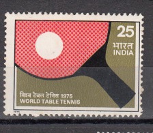 INDIA,  1975,  World Table Tennis Championship,  MNH, (**) - Unused Stamps