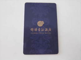 China Hotel Key Card, Global Villa Hotel(with A Scratch) - Unclassified