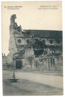 Cpa: 60 RIBECOURT (ar. Compiègne) Les Ruines De L'Eglise, Guerre 1914 - 1915  N° 259 - Ribecourt Dreslincourt