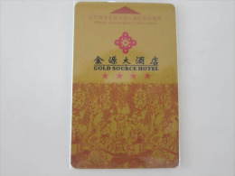 China Hotel Key Card,Golden Source Hotel - Unclassified