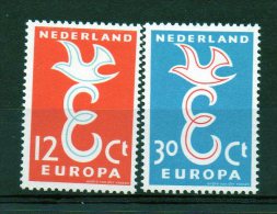 Europa 1958 - Pays-Bas - Yvert & Tellier N° 691/92 - Neuf - 1958