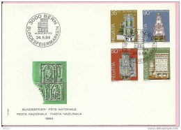 PRO PATRIA 1984, Switzerland, 1984., FDC - Storia Postale