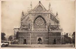 C1930 EXETER  CATHEDRAL - THE WEST FRONT - TUCK´S POSTCARD - Exeter