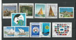 Nouvelle-Calédonie: 529/ 532 + 535/ 537 + 540/ 541 + 544/ 545 ** - Unused Stamps