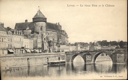 CP Laval - Le Vieux Pont Et Le Chateau - Laval
