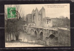 41167   Francia,  Pont  Sur La  Gelise  Et  Moulin De  Barbaste Dont  Henri  IV Se  Disait Le  Meunier,  VG  1913 - Lavardac