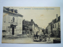 LEMBEYE  :  La  GENDARMERIE  Et La  Rue De Conchez. - Lembeye