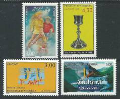 Andorre  N° 503 / 06 XX  Les 4 Valeurs Sans Charnière TB - Unused Stamps