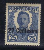 R944 - FRIULI 1918 , Soprastampato N. 26  *  Mint - Ocupación Austriaca