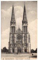 CP, 36, CHATEAUROUX, Eglise St-André, La Façade, Vierge - Chateauroux