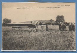 23 - BELLEGARDE --  Souvenir De L'Aviation - L'Aéroplane Vue à L'avant - Bellegarde