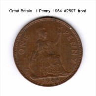 GREAT BRITAIN    1  PENNY  1964   (KM # 898) - D. 1 Penny