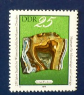 ALLEMAGNE DE L'EST Mineraux Et Fossiles, Yvert N° 2040, MNH, Neuf Sans Charnière - Minerales