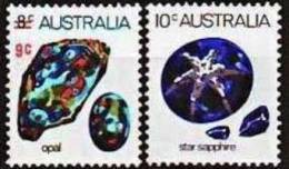 AUSTRALIE Mineraux Yvert N° 545/46 , MNH, Neuf Sans Charniere - Mineralien