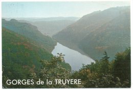 CP, 48, GORGES DE LA TRUYERE, Brume Matinale Dans Les GORGES De La TRUYERE, Voyagé En 1996 - Other & Unclassified