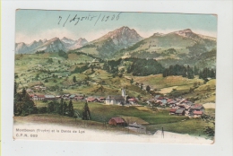 Suisse-montbovon Gruyere Et La Dents De Lys - Montbovon