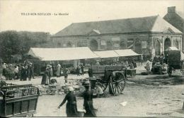 N°33545 -cpa Tilly Sur Seulles -le Marché- - Marchés