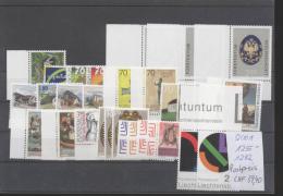 Liechtenstein ** 2001 Jahrgang  Komplett Nach Michelkatalog Frankaturgültig   Postpreis CHF 39,40 - Unused Stamps