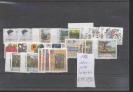 Liechtenstein **1996  Jahrgang  Komplett Nach Michelkatalog Frankaturgültig   Postpreis CHF 32,90 - Neufs