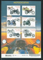BRAZIL 2002 MOTORCYCLES SHEET OF 6** (MNH) - Unused Stamps