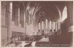 C1930 HEREFORD CATHEDRAL - LADY CHAPEL - Herefordshire