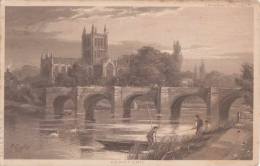C1930 HEREFORD CATHEDRAL  BY H.COLLS - Herefordshire