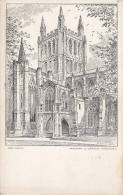 C1930 HEREFORD CATHEDRAL  BY JAKEMAN & CARVER - Herefordshire