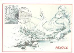 N°Y&T 2105   CMAX  MONACO Le   05 MAI 1997 - Cartes-Maximum (CM)