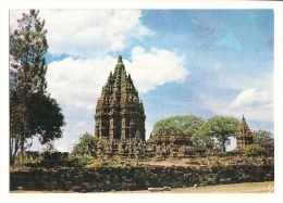 Cp, Indonésie, Near Yogyakarta, Prambanan Temple, écrite 1991 - Indonésie