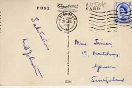 755 - Postal  Edinburgh 1961 Inglaterra - Lettres & Documents