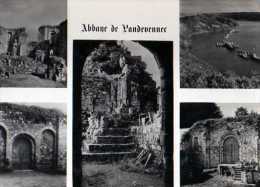 29  LANDEVENNEC Abbaye De  St Guenole Statue De St Guenole Ruines De L'Abbaye Porte De Penjorn Facade De L'Eglise Abbati - Landévennec