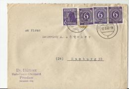 =DE   BRIEFE 1947  NACH  Hamburg  Farbe N - Covers & Documents