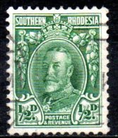 SOUTHERN RHODESIA 1931 King George V - 1/2d. - Green FU - Rhodesia Del Sud (...-1964)