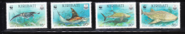 Kiribati 1991 World Wildlife Fund Stingray Whale MNH - Kiribati (1979-...)