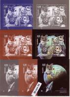 2011 Space Dogs – Cosmonauts 2 S/S (imperf.+ Perf.) + 5 Special S/S - Missing Value  BULGARIA / Bulgarien - Neufs