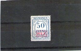 1918 - OCCUPATION ALLEMANDE EN ROUMAINE / Timbre Taxe(PORTO) Mi 5 Et Yv 5 MLH - Bezetting