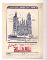 Protège Cahier  Quintupler La Durée De Vie De Vos Semelles Grâce à SO CA NOR Des Années 1960 - Textilos & Vestidos