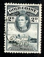 1389x)  Gold Coast 1938 - SG # 123  Used Sc# 118 ( Catalogue £1.75 ) - Costa D'Oro (...-1957)